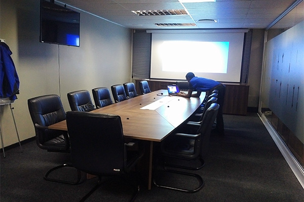 Boardroom audio visual solution in Midrand, SA