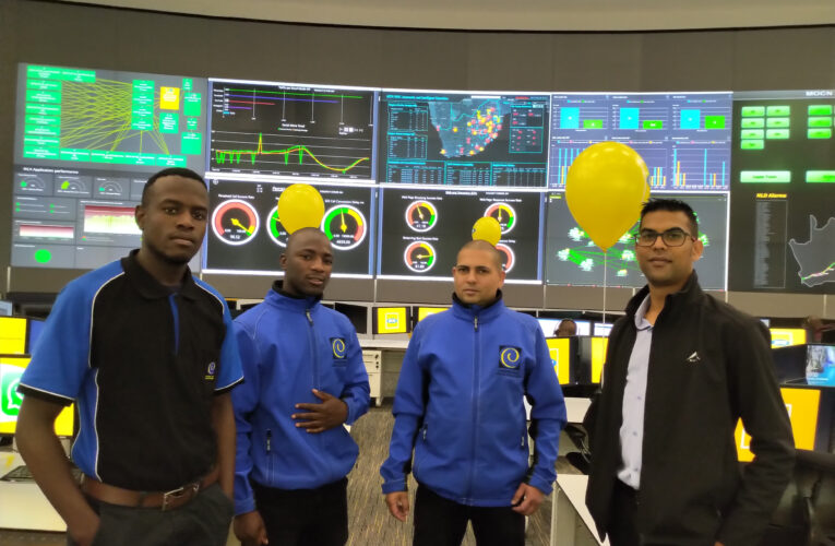 1st in Africa – Barco RGB Laser videowall @ MTN SA