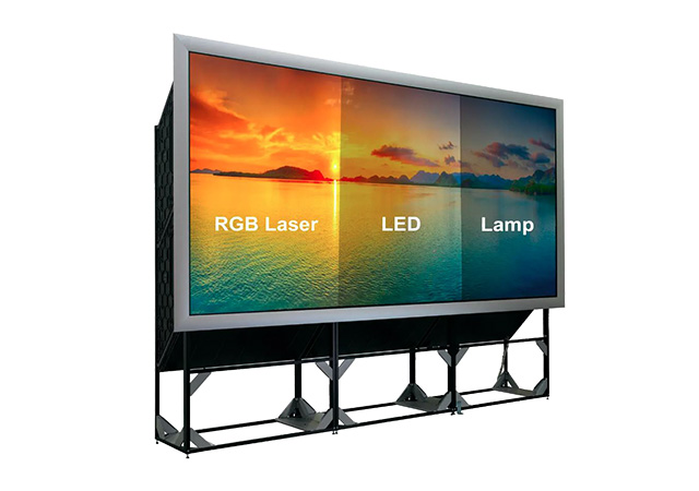 Barco lamp lit and LED lit video wall upgrades