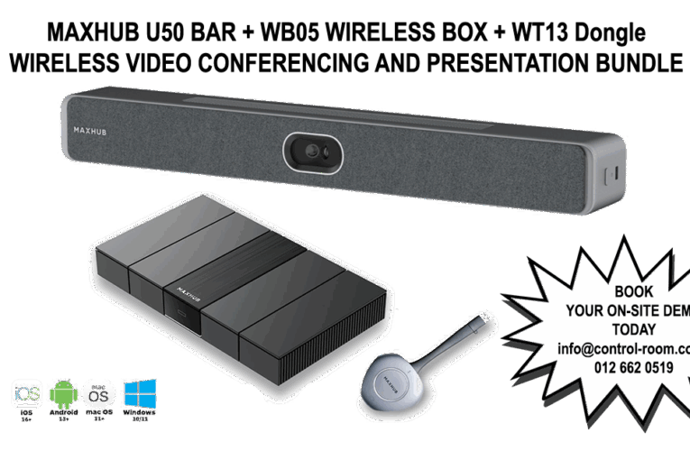 MaxHub U50 Bundle: A Professional and Feature Rich Wireless Video Conferencing Solution